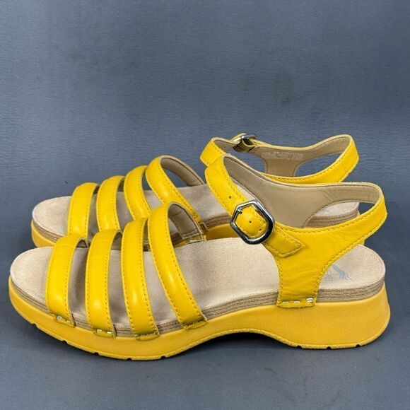 DANSKO ROXIE WOMEN'S leather sandals size 8.5 (39) - Picture 4 of 11